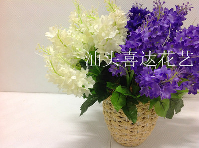 2013新款5叉5头风信子仿真花 汕头厂家直销，品质与价格的双重优势